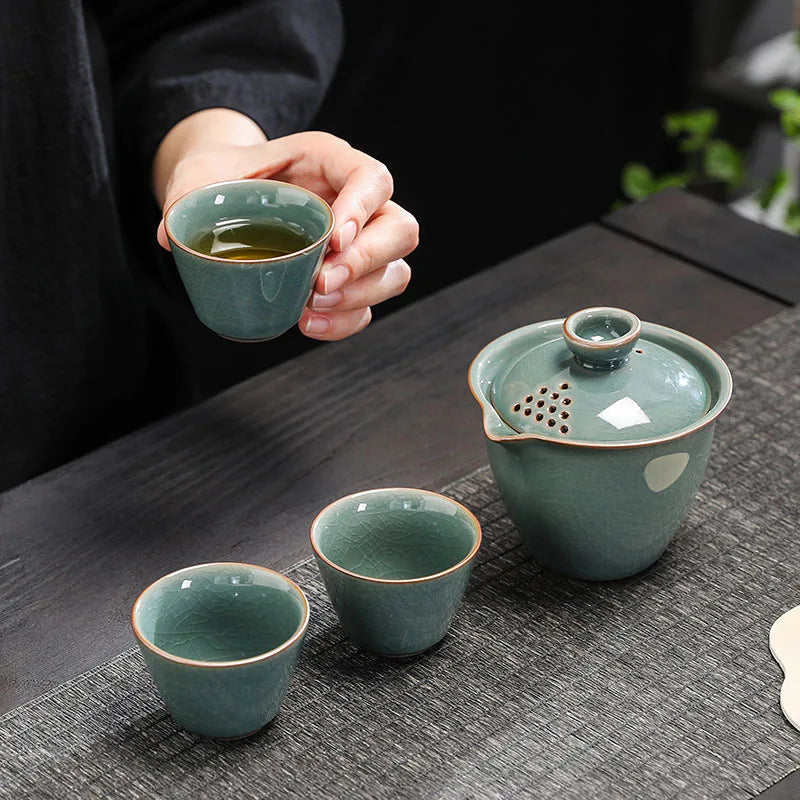 Serene Sips Tea Set