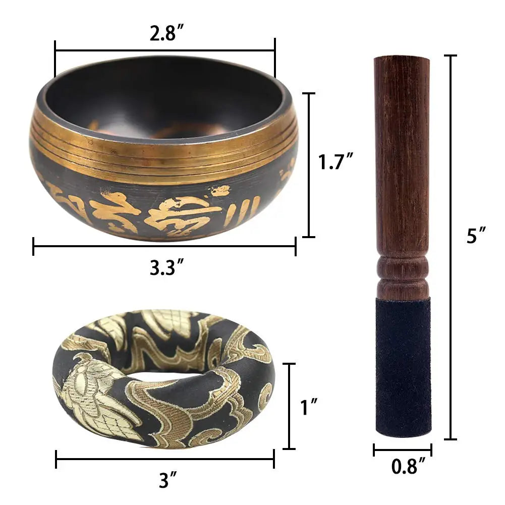 Lotus Harmony Singing Bowl Set