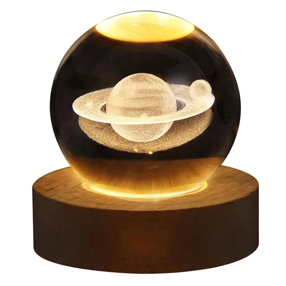 Celestial Glow Crystal Lamp