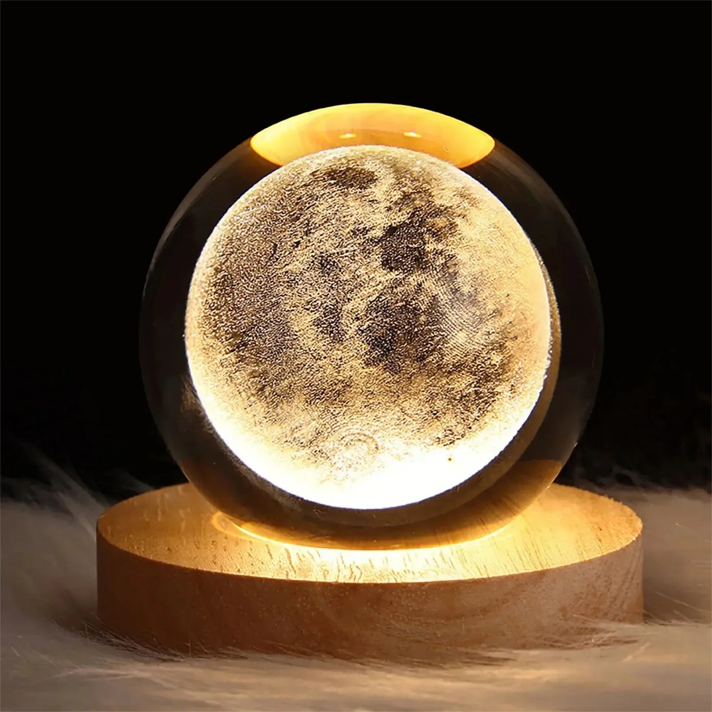 Celestial Glow Crystal Lamp