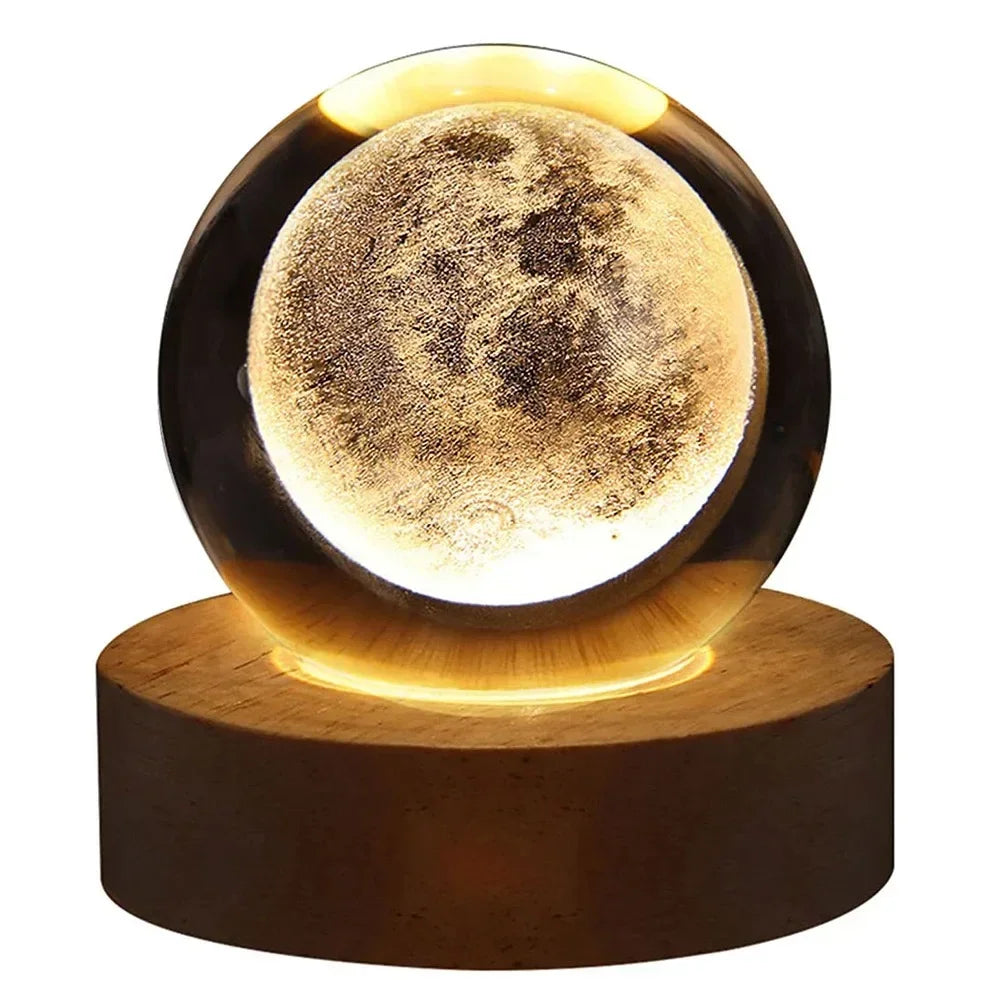 Celestial Glow Crystal Lamp