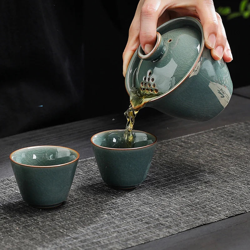 Serene Sips Tea Set