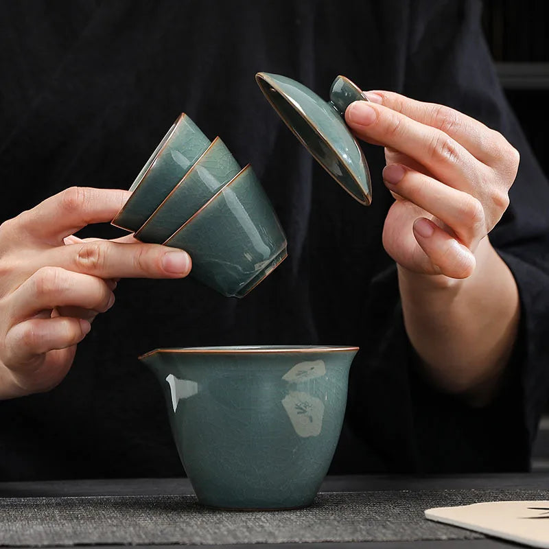 Serene Sips Tea Set